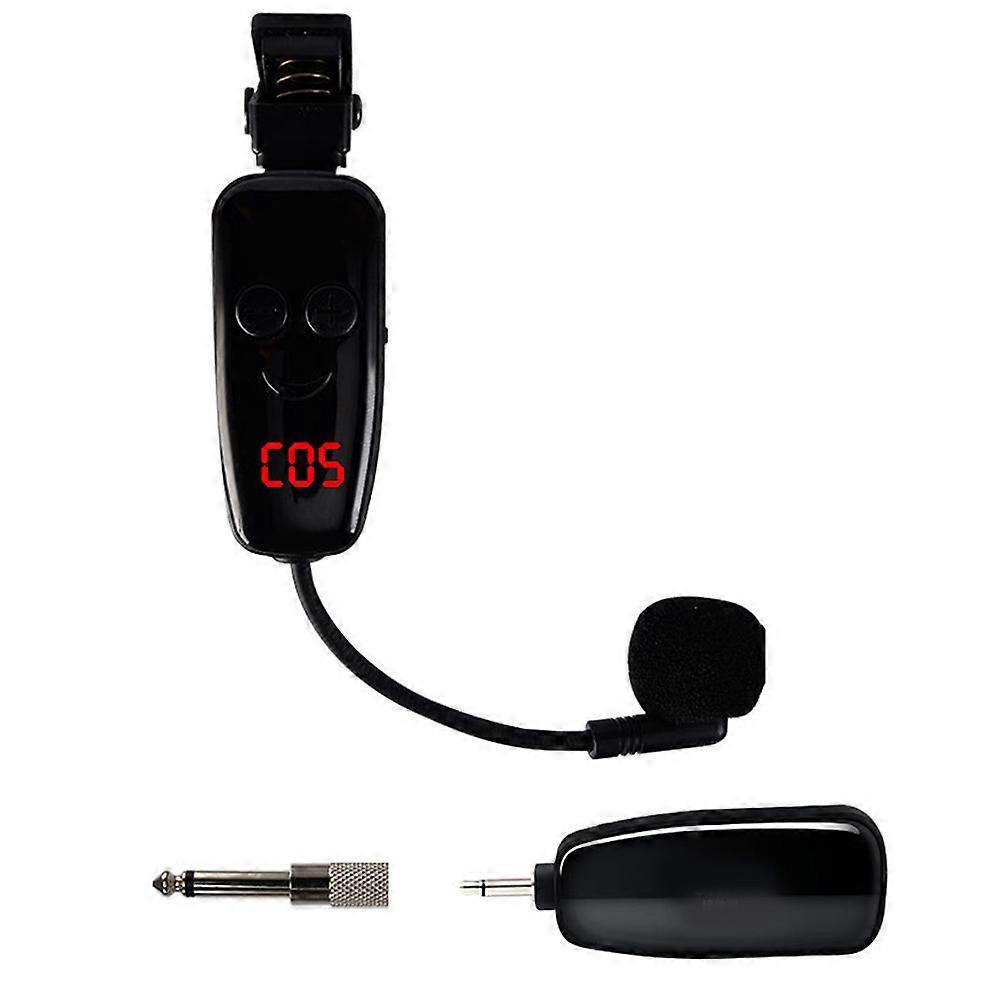 Condenser Microphone System For Saxophone Rehearsal Clear Sound Quality 7x2.5cm Black No 1Set