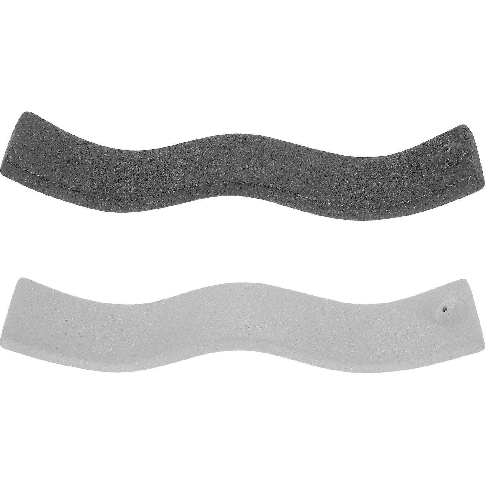 Home Scent Diffuser Incense Holder Decor Gray Rectangular Stress Relief Yoga Room 2Pcs