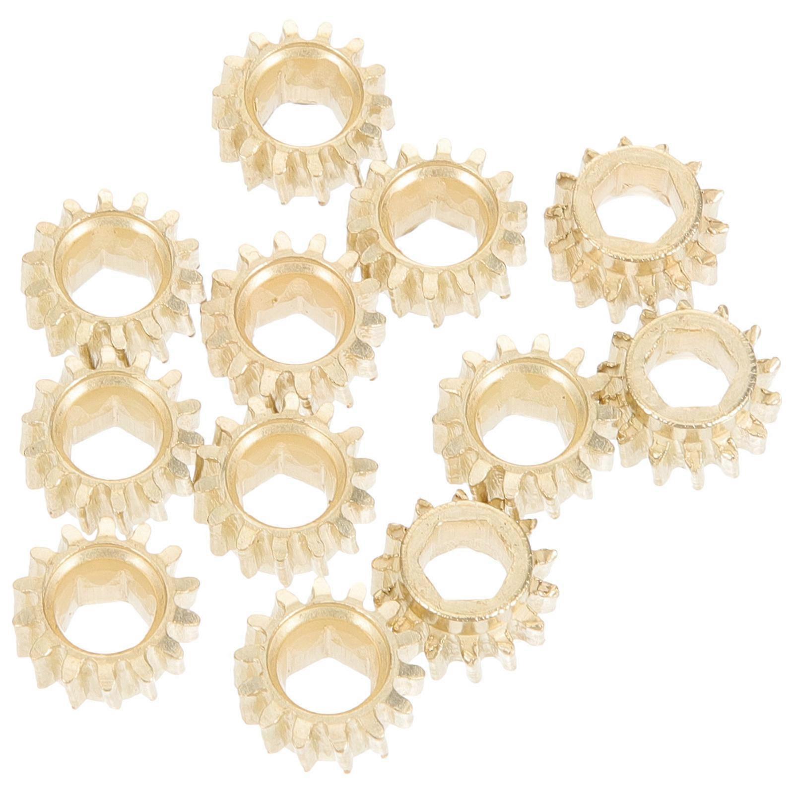 12pcs Guitar Tuning Peg Gears Durable Lightweight Tuner Knobs for Classical Guitars, Easy Installation, Hexagonal Design, Smooth Surface,