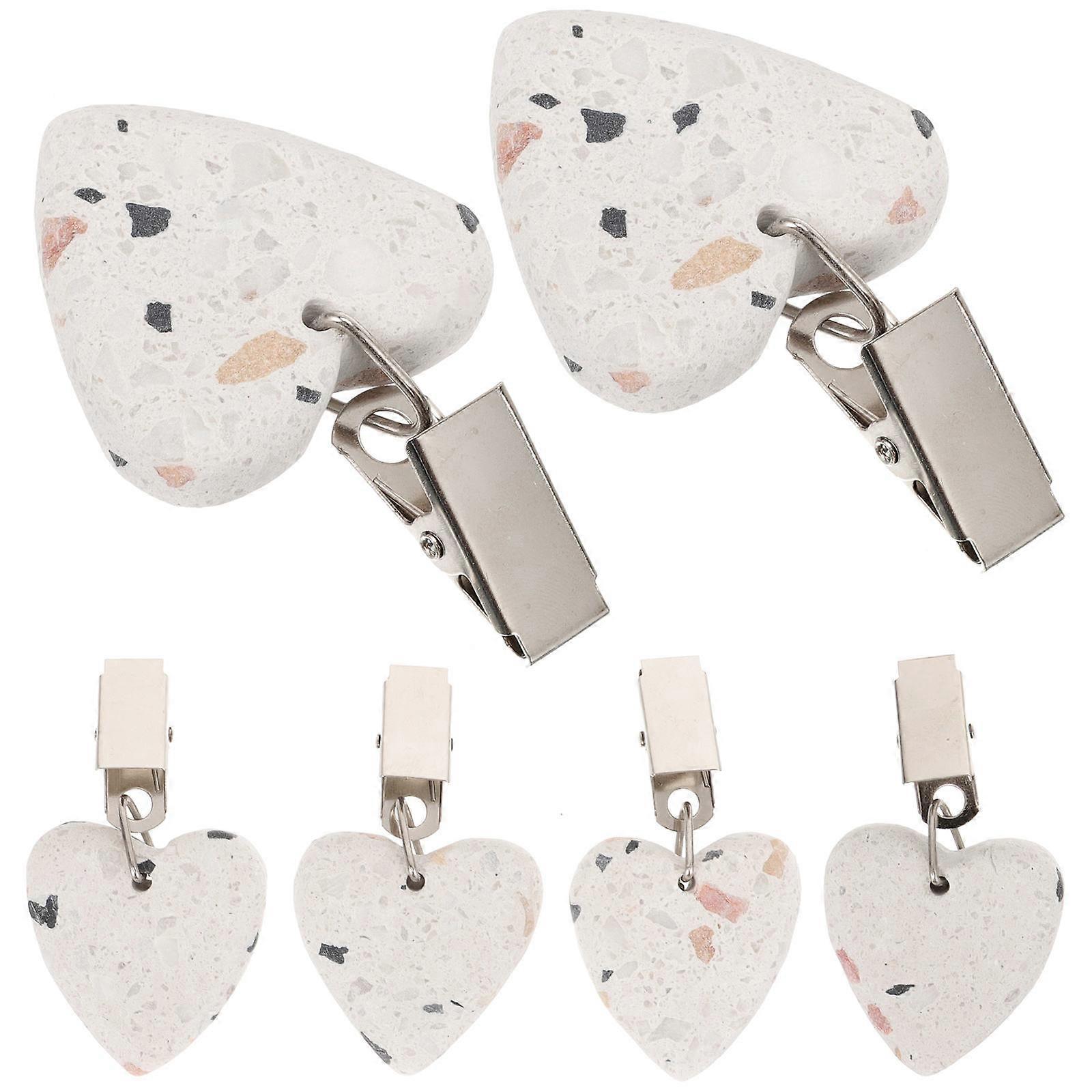 Tablecloth Weights Tablecloth Pendant Windproof Fixation 8x4cm 6Pcs