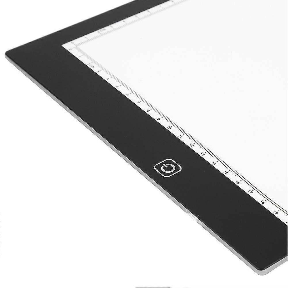 USB LED Graphics Tablet Touchpad Animation Pencil Sketch Lightbox New A4