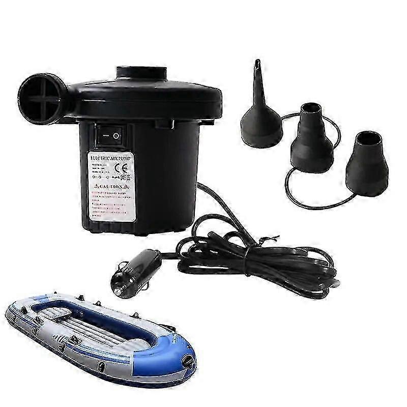 Dual-Power Electric Pump for Inflatables with AC/DC Compatibility