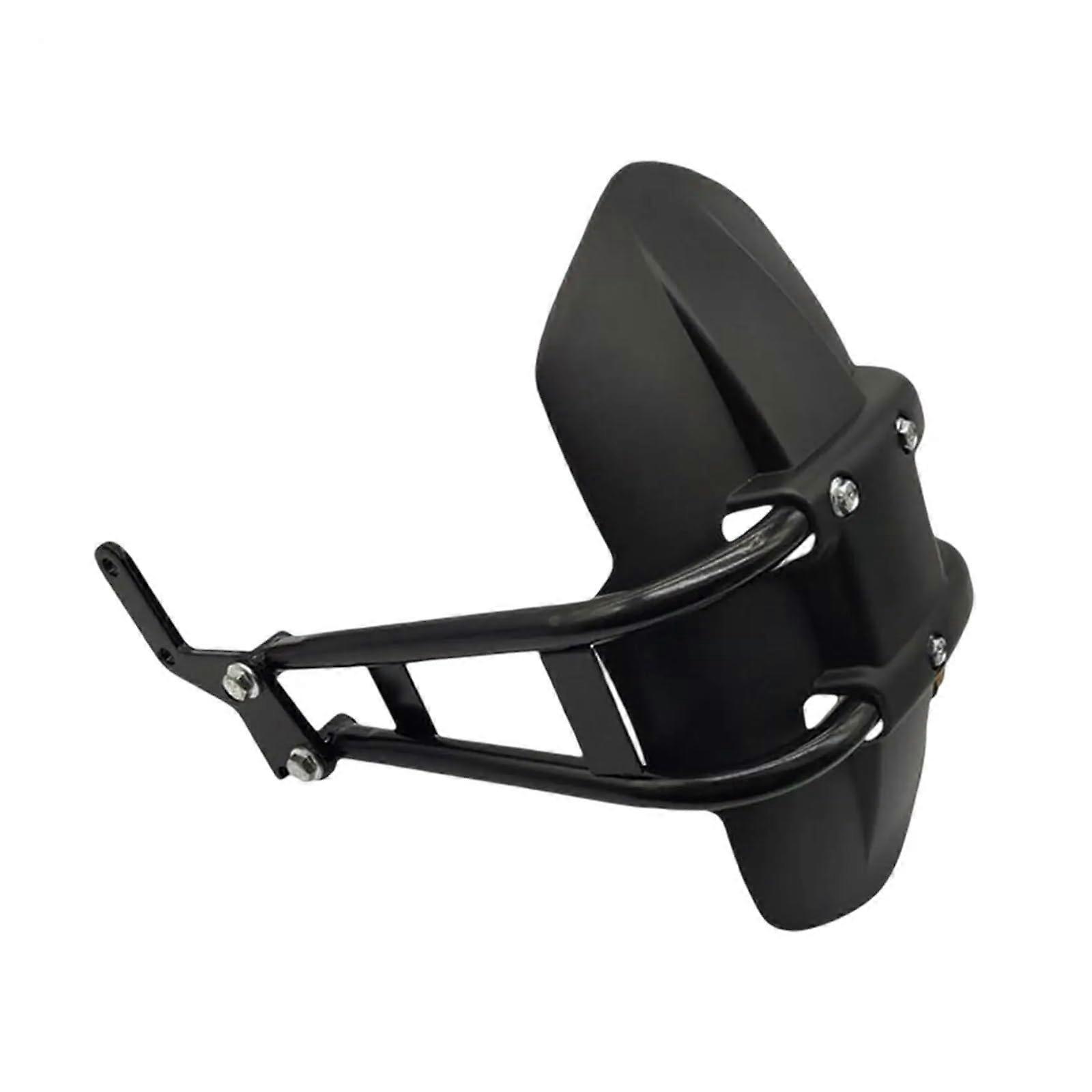 Motorcycle Mudguard ABS Plastic Rear Fender Cover With Vertical Bracket Splash Guard Accessory