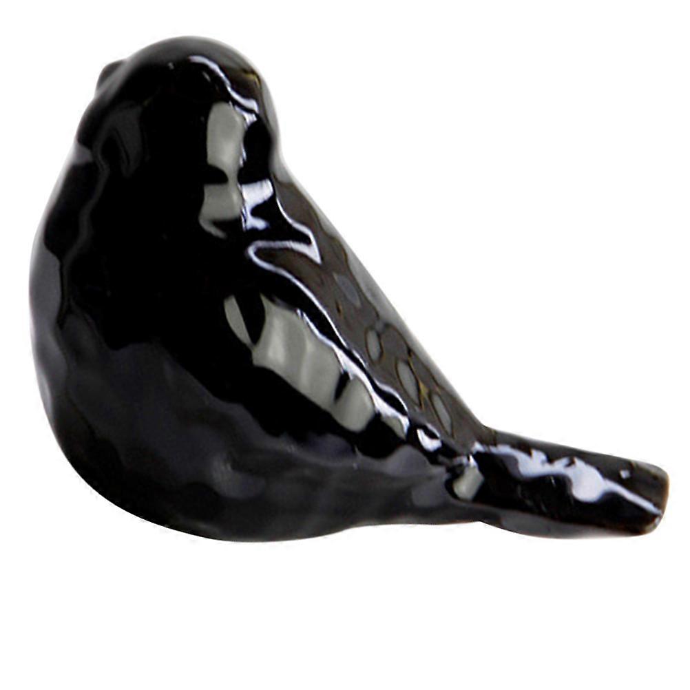 Ceramic Bird Figurine 1 Set Ceramic Bird Shaped Statue Craft Adornment