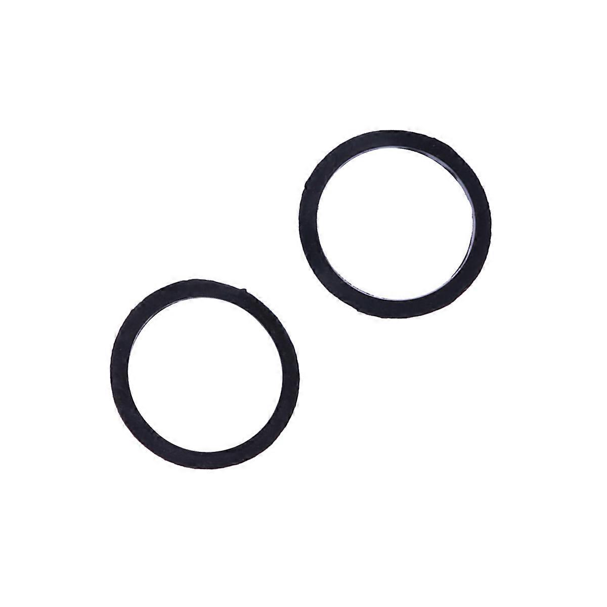 Flush Valve Rubber ring for Durable Use Black Hydrogenated Nitrile Butadiene Rubber 2 Pieces