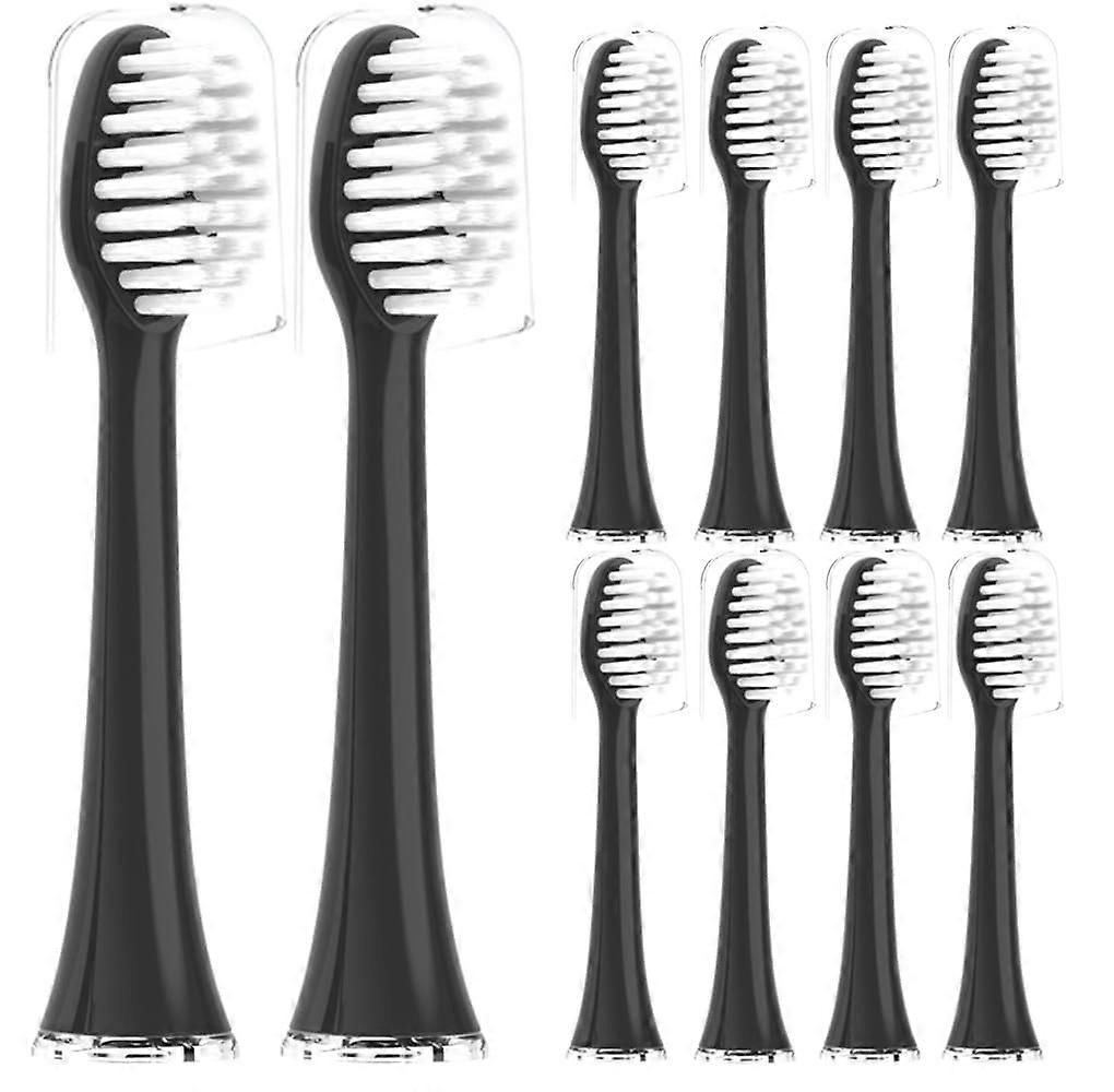 Sonic Toothbrush Replacement Brush Heads Compatible with Zahnheld Models, Soft Bristles, Standard Size