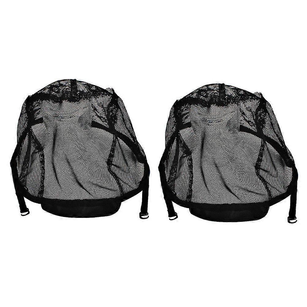 Black Gauze Wig Mesh Caps for Hairdressing Smooth Comfortable Elastic and Stretchable Fits Most Head Types