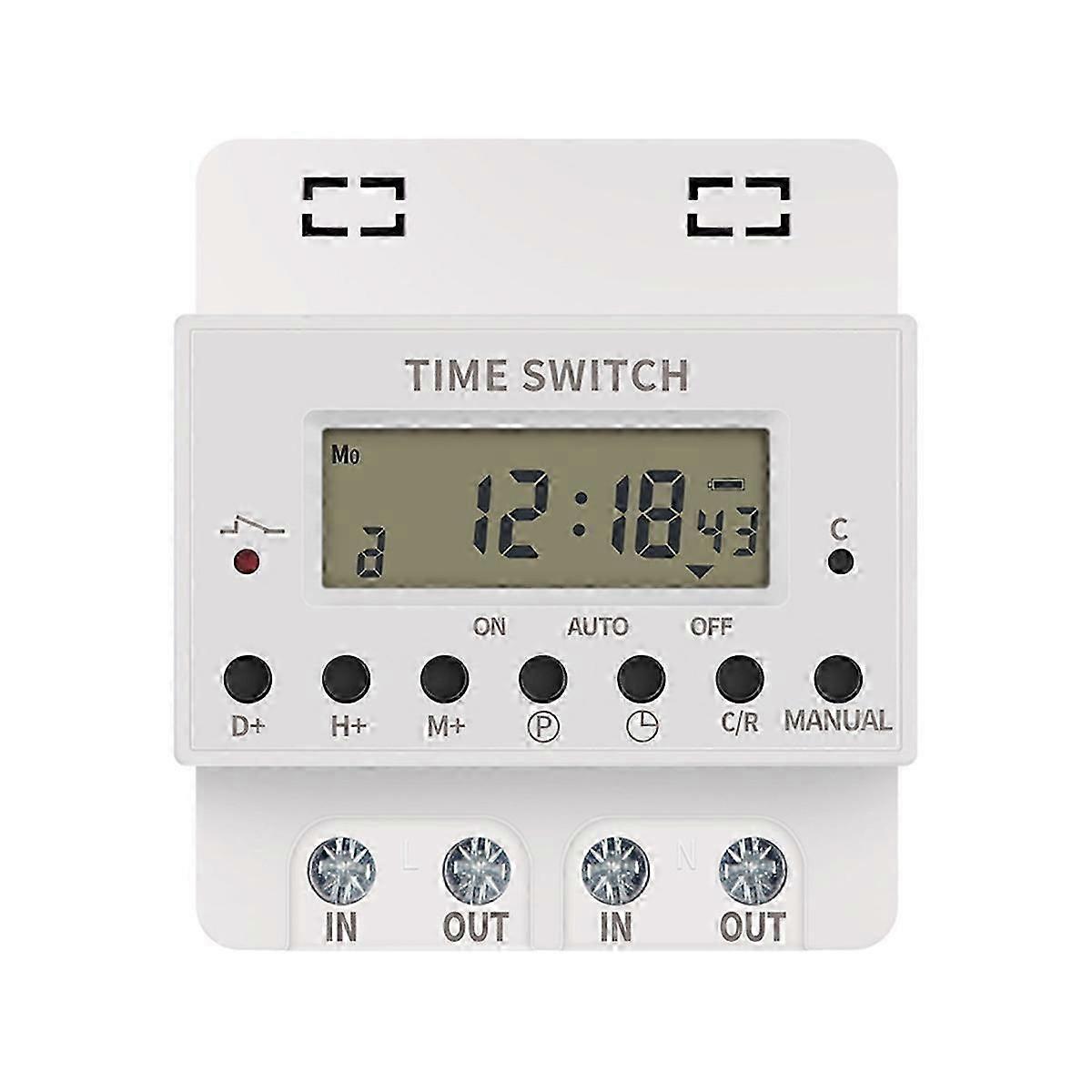 Timing switch time controller New Practical Time Controller Switch Relay High Power nterface Plastic Switch Relay