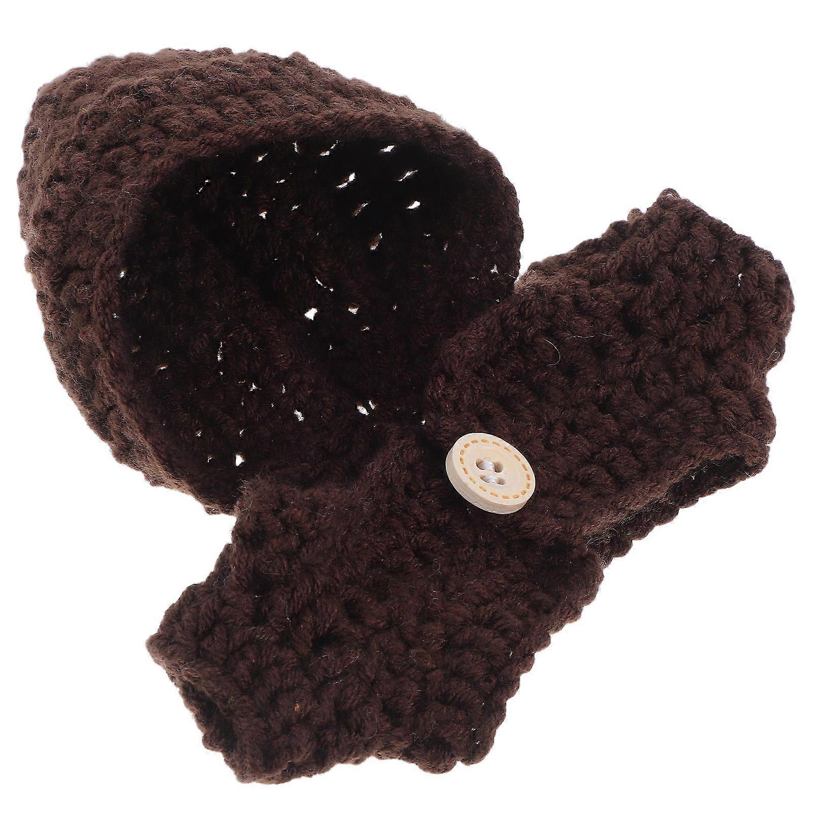 Mini Clothes For Plush Toys Cute Knitted Romper For Dress Up And Role Play 12cm Soft And Comfortable 1Pack