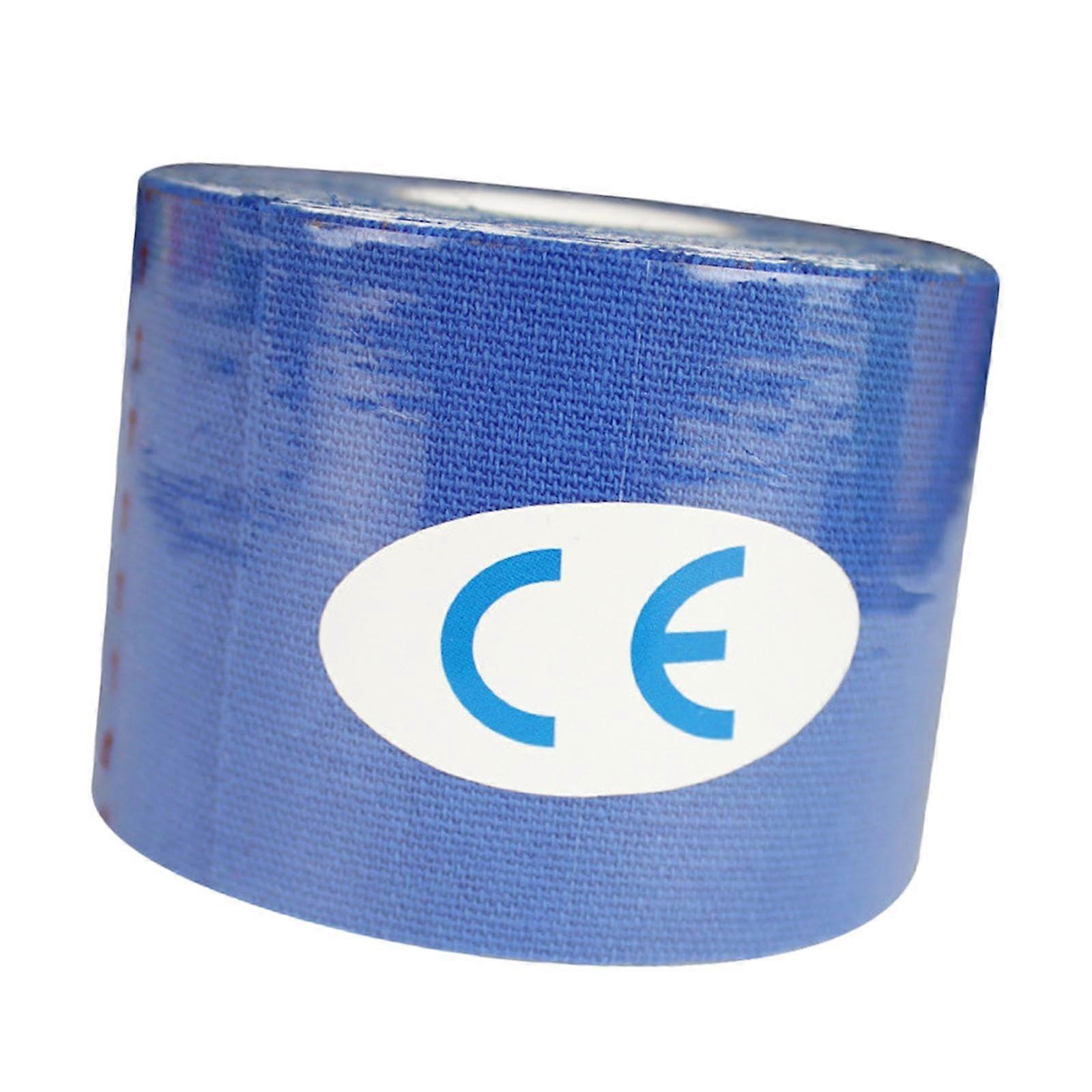 5 Meters Long Deep Blue Sports Band for Muscle Support Elastic Wrap Joints