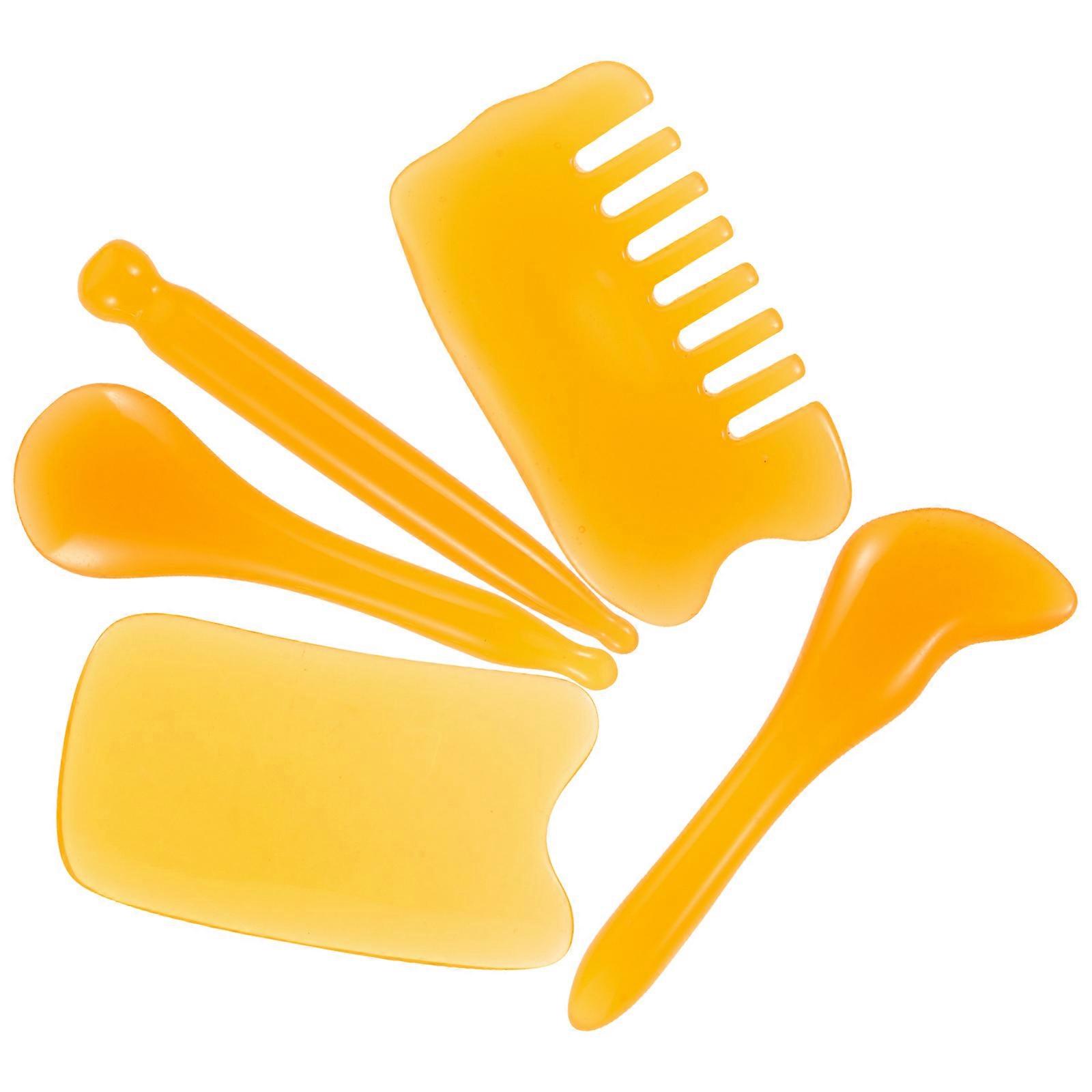 Gua Sha Scraping Board Kit For Facial Massage Men Women 1 Set Facial Fatigue Relief