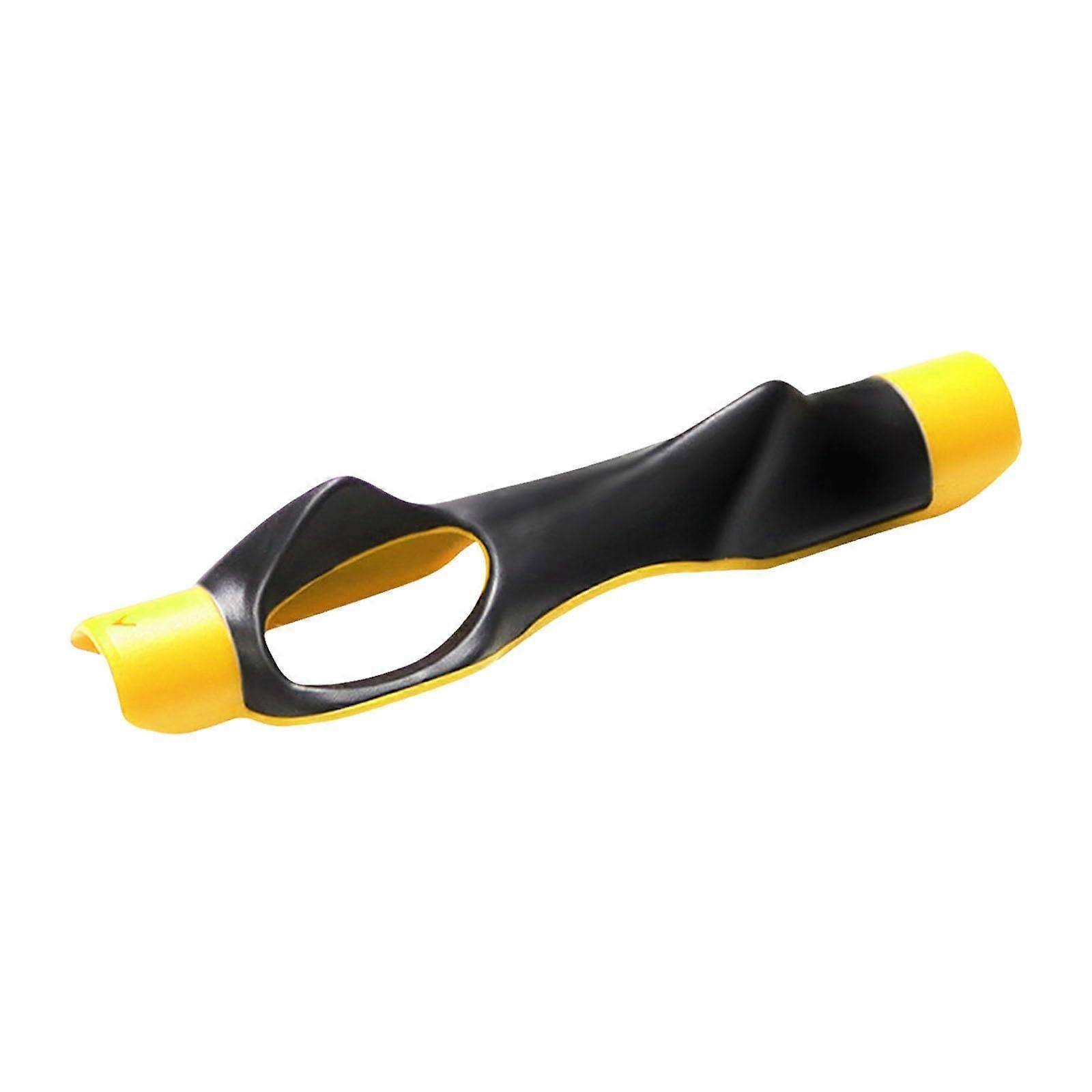 Golf Grip Trainer for Right-Handed Beginners, Swing Training Aid with Arm Band for Posture Correction and Alignment Practice