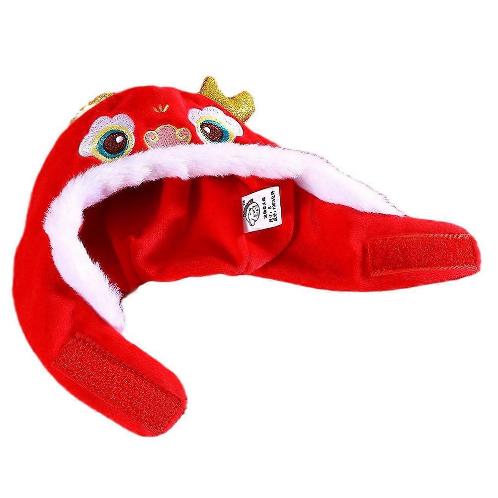 Head Pet Hat Costume for Cats and Dogs Embroidered Party Accessory for Festivals and Birthday Celebrations