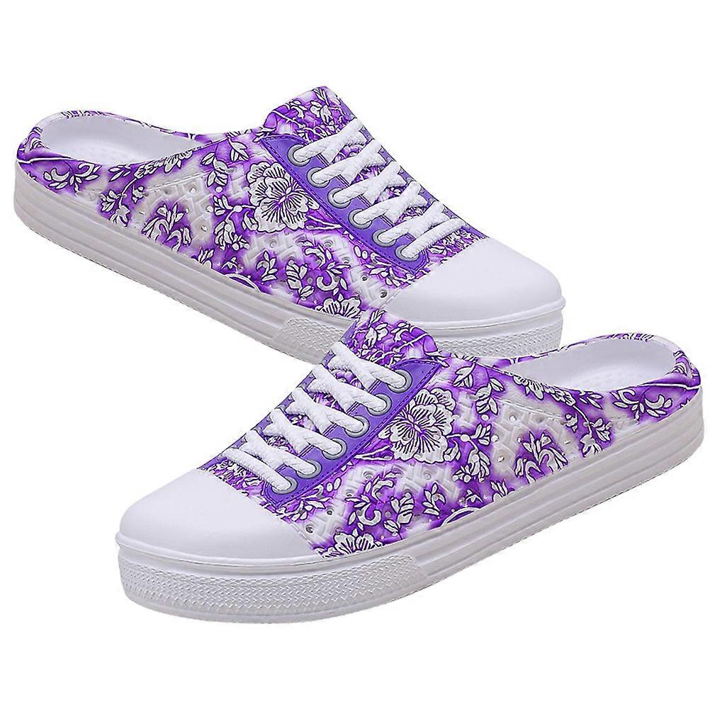 Lightweight Beach Shoes For Women Slip-resistant Hollowed-out Style Size 9.1×3.1×0.8in 1 Pair