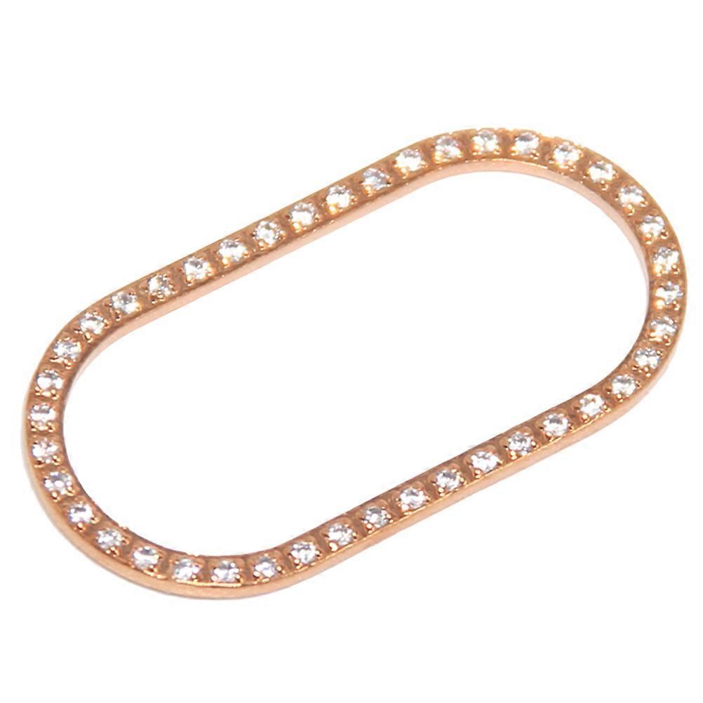 Rose Gold Camera Lens Protector Frame Designed For X With Anti-slip Grip Suitable For Special Occasions 1Pack