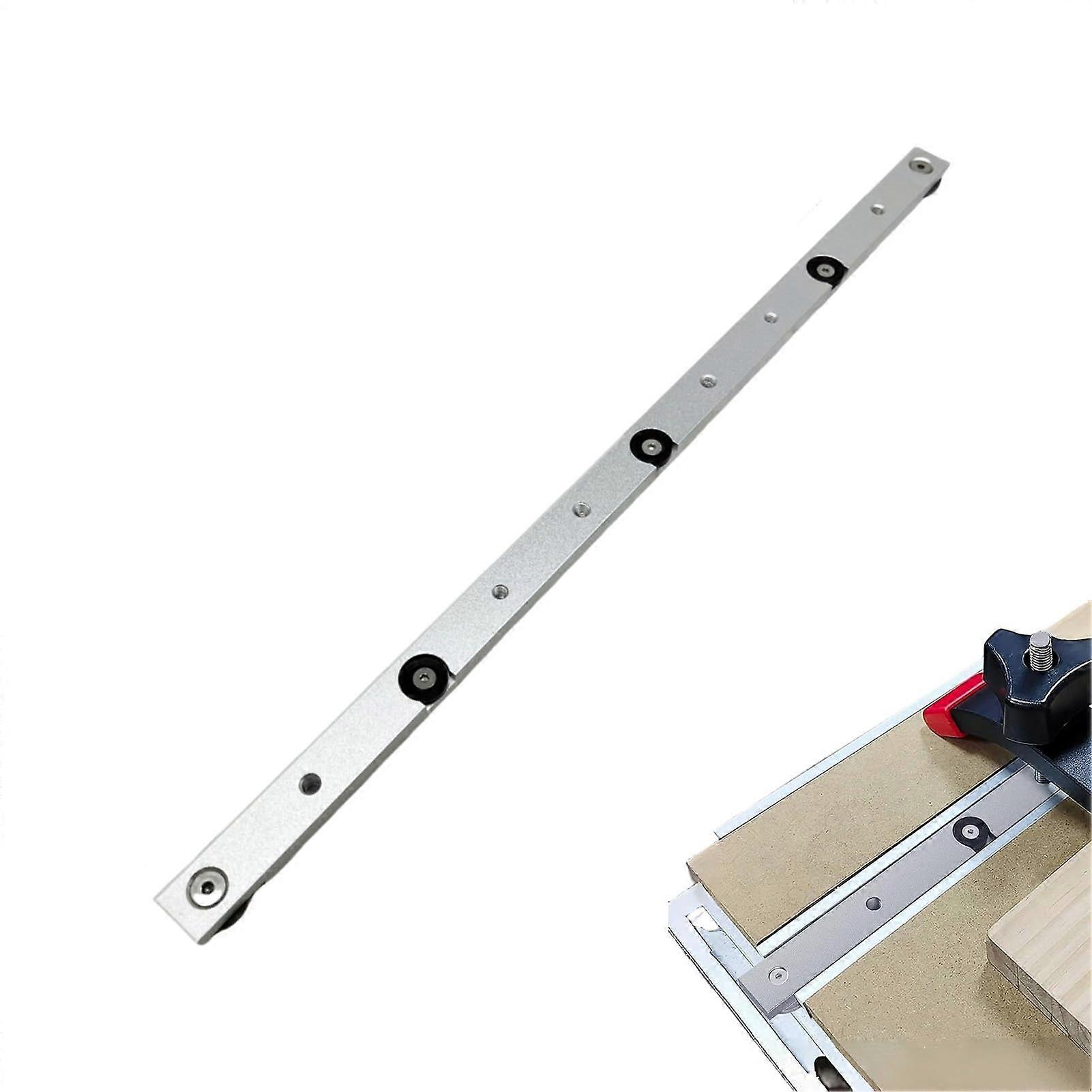 Miter rails for table saw, table saw miter rails 450mm aluminum alloy for project jigs construction Tslot rails woodworking