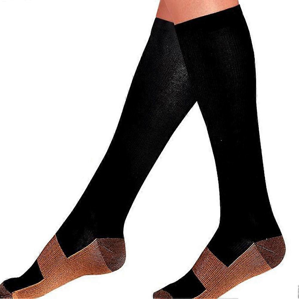 Copper Compression Socks for Men Women Best for Running Athletic and Travel