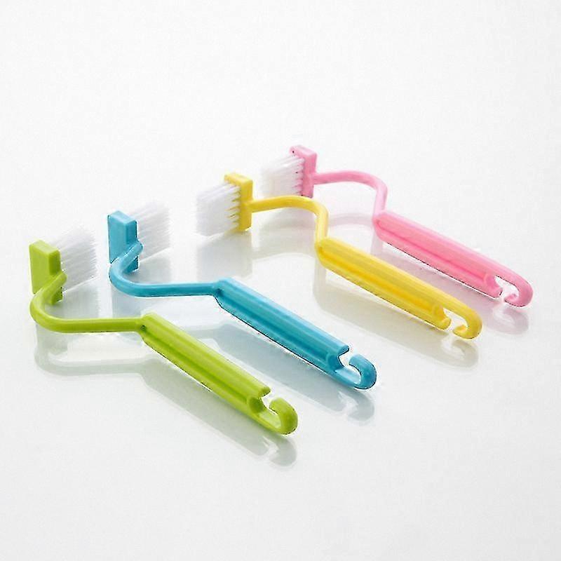Four-Piece Toilet Cleaning Brush Set