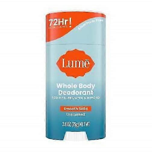 Lume Whole Body Smooth Solid Deodorant Stick Unscented