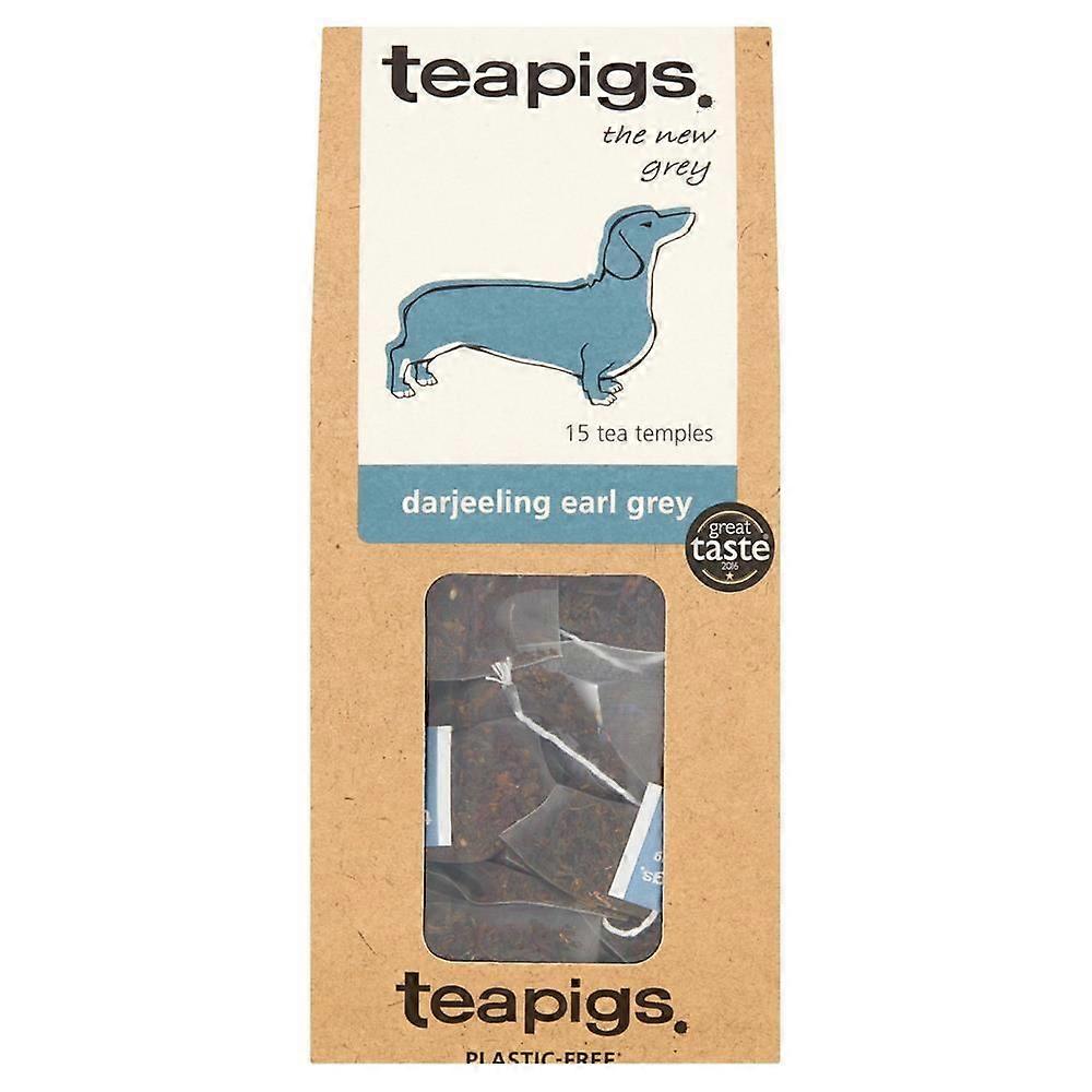 Teapigs darjeeling earl grey 15 tea temples - 4 Pack