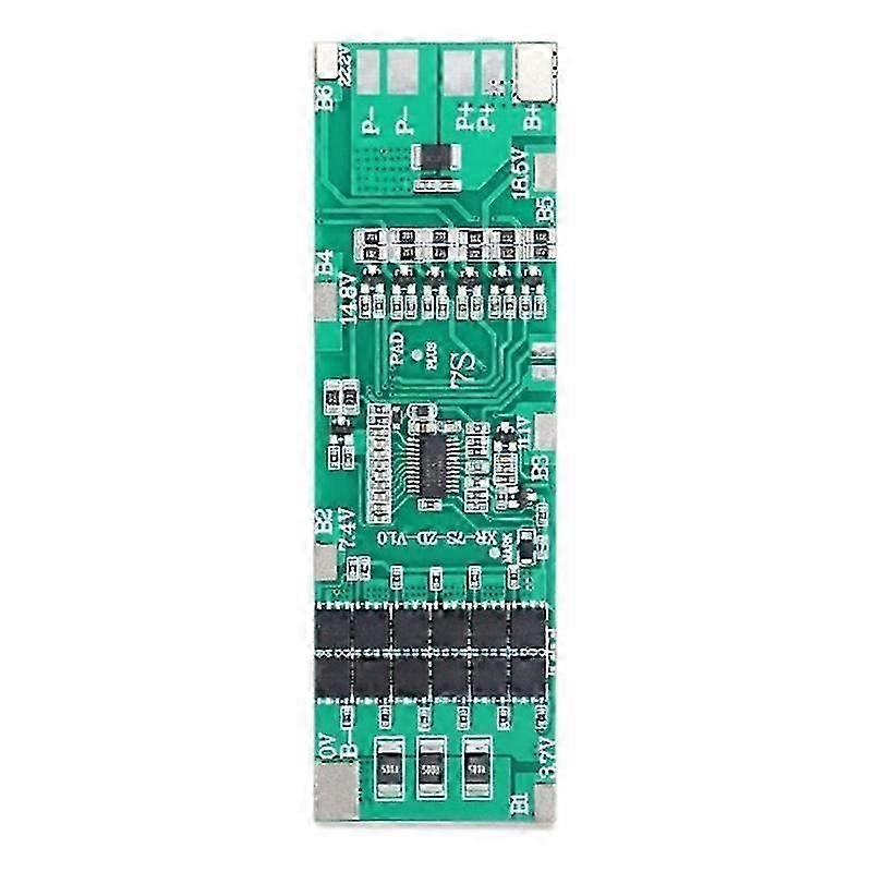 7S 24V Continuous Current 30A Lithium Battery Protection Board Tea Picker Lawn Mower Protection Board