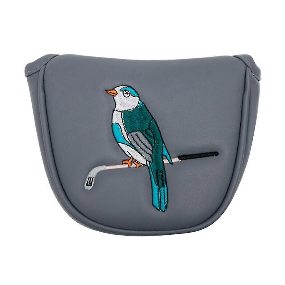 Golf Putter Cover PU Leather with Soft Velvet Inner Layer Compatible with Most Golf Putters in Various Colors