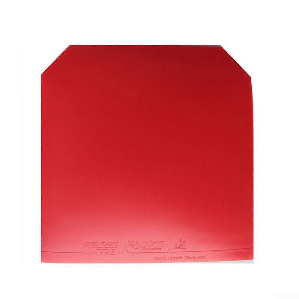 Rubber Sponge Skin for Table Tennis Racket for Players at All Levels (Red)