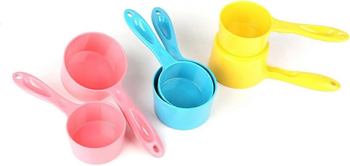 Red Cat Kitten Dog Puppy Pet Food Scoop Long Handle Feeder Tool for Easy Serving