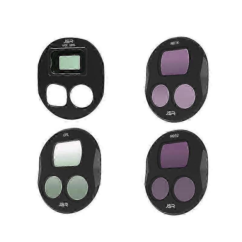 Wide Angle Lens For Dji Mavic 4 Pro Jsr Wide Cpl Gnd16 Gnd32 Camera Lens Filter Kit