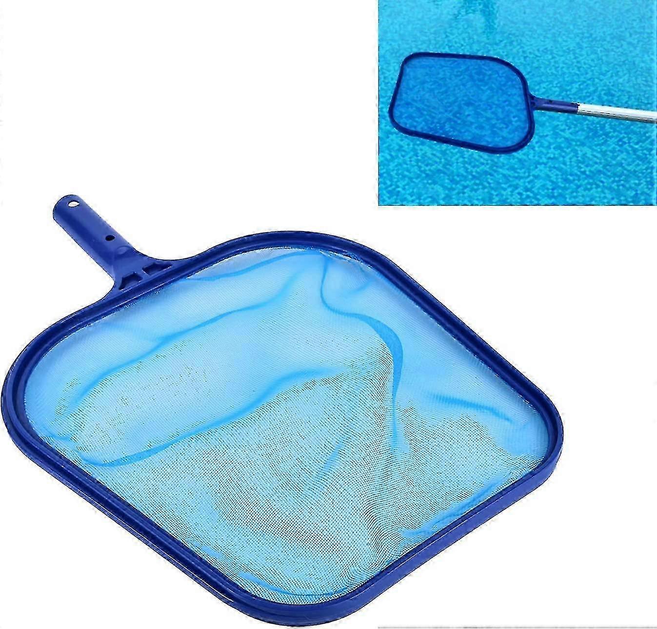 Pool Skimmer Net With 17-41 Inch Telescopic Pole Leaf Skimmer Mesh Rake Net For Spa Pond Swimming Pool, Pool Skimmer Net