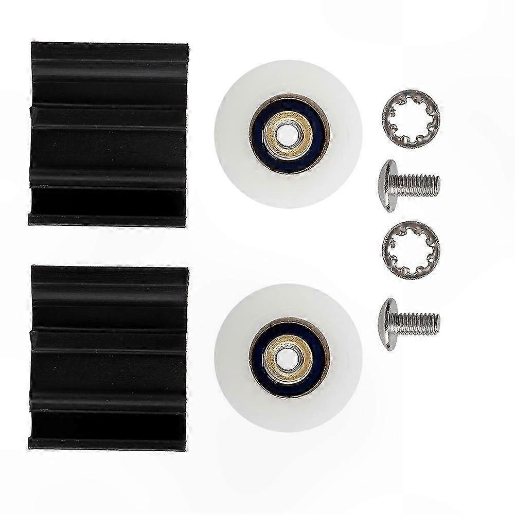 Greenhouse Door Wheel Kit - 22mm Diameter Replacement Casters for Smooth Operation