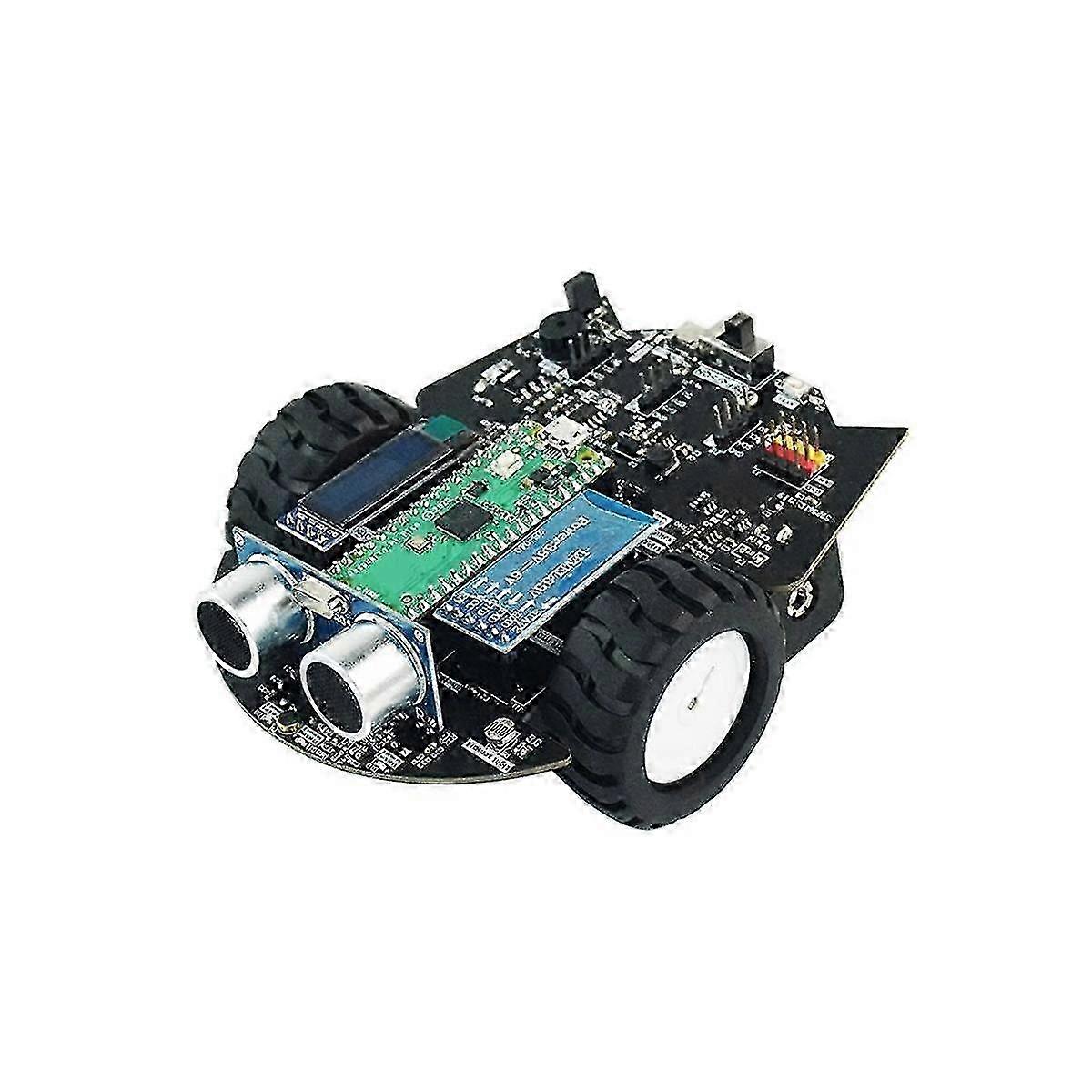 For Pico Smart Car Development Board Kit Micropython Programming Robot Sensor Entry Without Battery