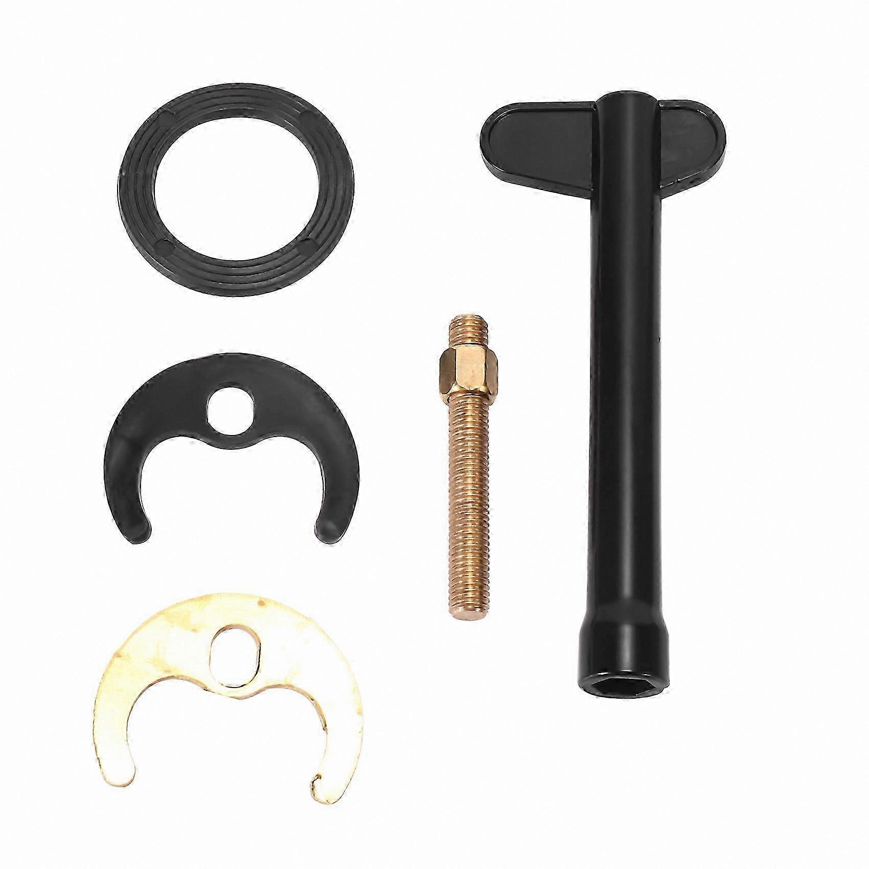 Chrome-Plated Sink Mixer Tap Mounting Kit for Basin Fixtures