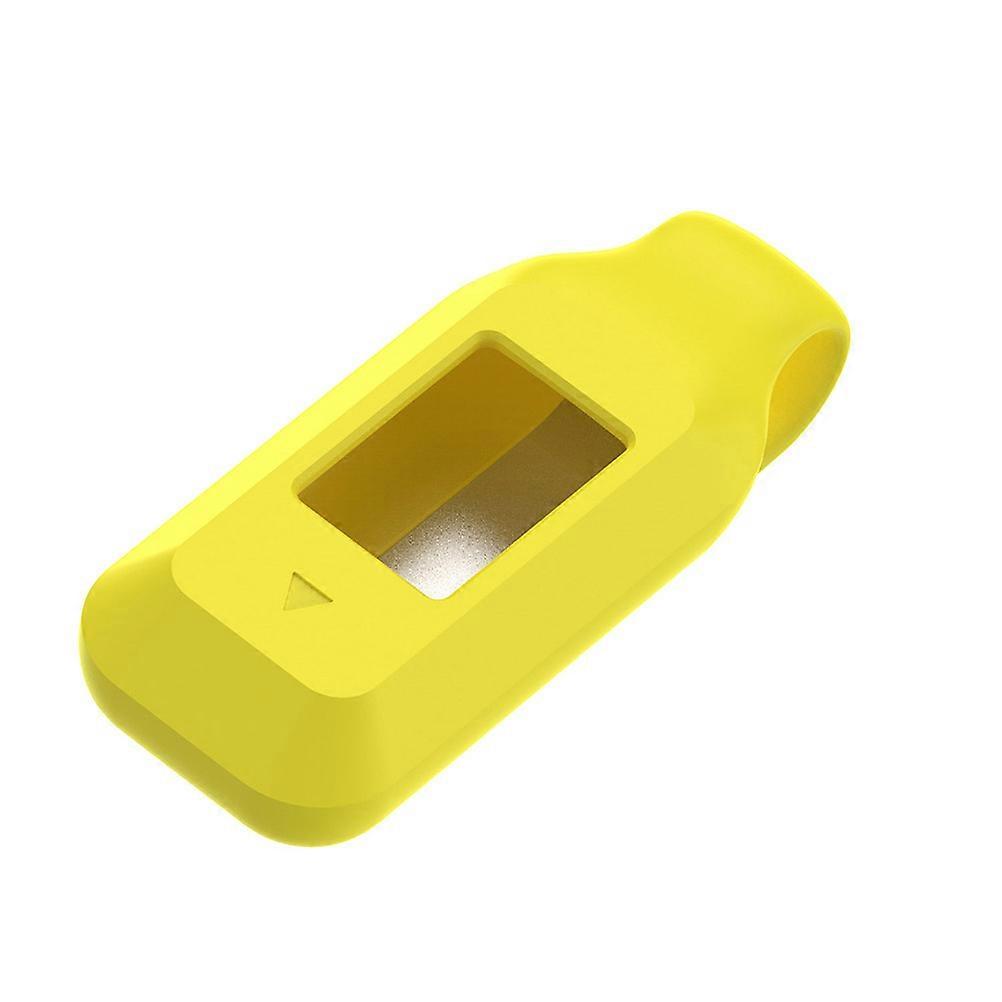 Silicone Watch Band Keepers Replacement Straps for Wristwatches Waterproof Easy-to-wear 5.5*2.3 Yellow 1 Red 3Pcs