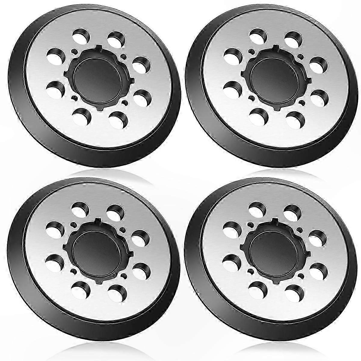 4-Pack 5" 8-Hole Hook Sander Pads for Orbital Sanders