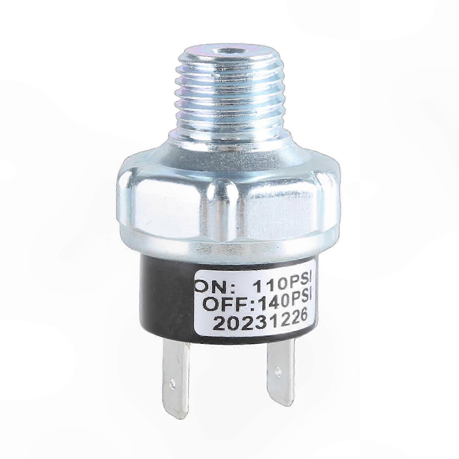Adjustable Pressure Switch for Air Compressor Systems - Easy Installation for Workshop Tools and Equipment Control Valves