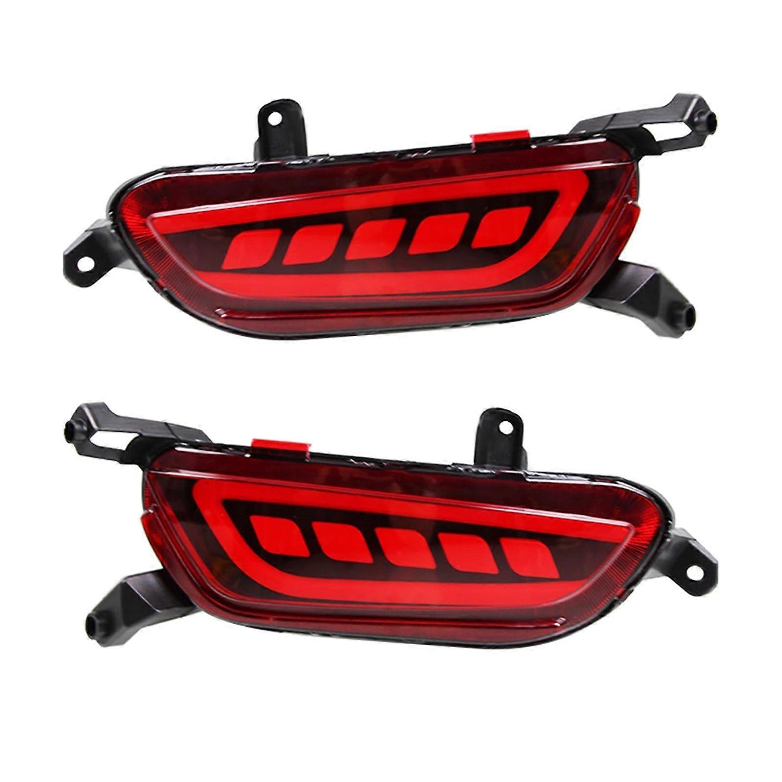 LED Rear Fog Lamp For Mazda CX-3 2015-2020 Rear Fog Light With Brake Light And Turn Signal 1 Pair Reflector Assembly