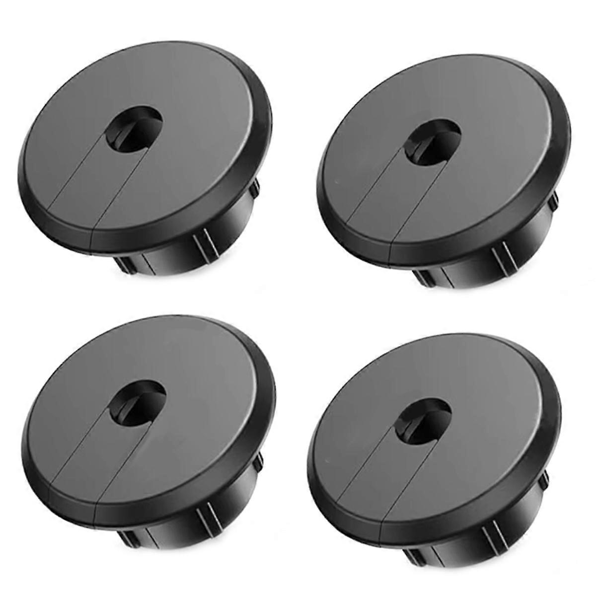 Wall Bushing Grommet Ethernet Cable Organizer Black