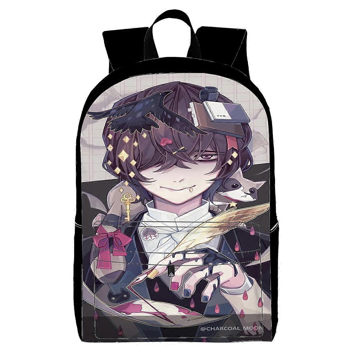 Travel Laptop Backpack, Fits 15.6 Inch Notebook, Durable Daypack with Multiple Compartments for Students Business Work U457