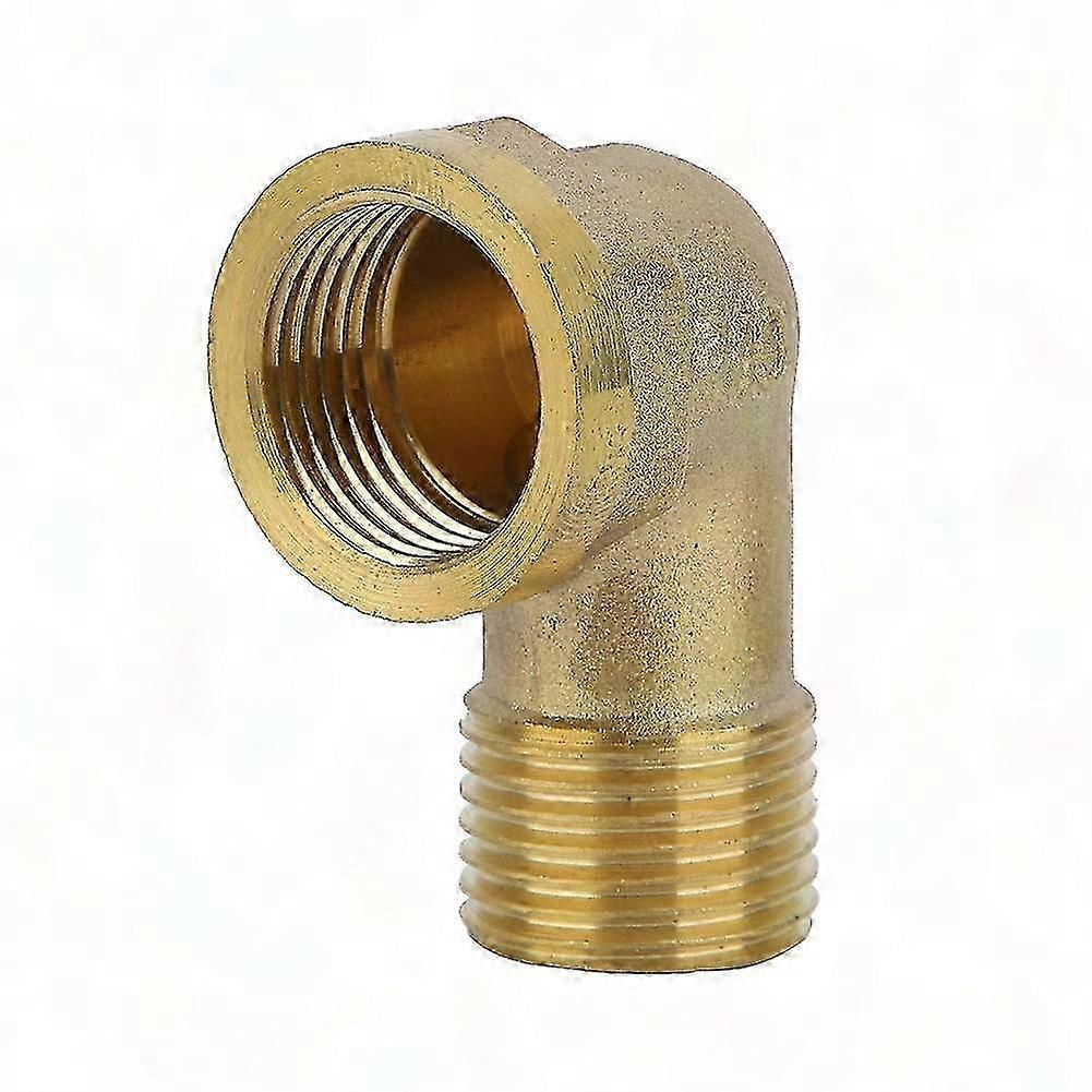 Elbow Pipe Connector - Brass Thread Adapter Fitting Edition 0915