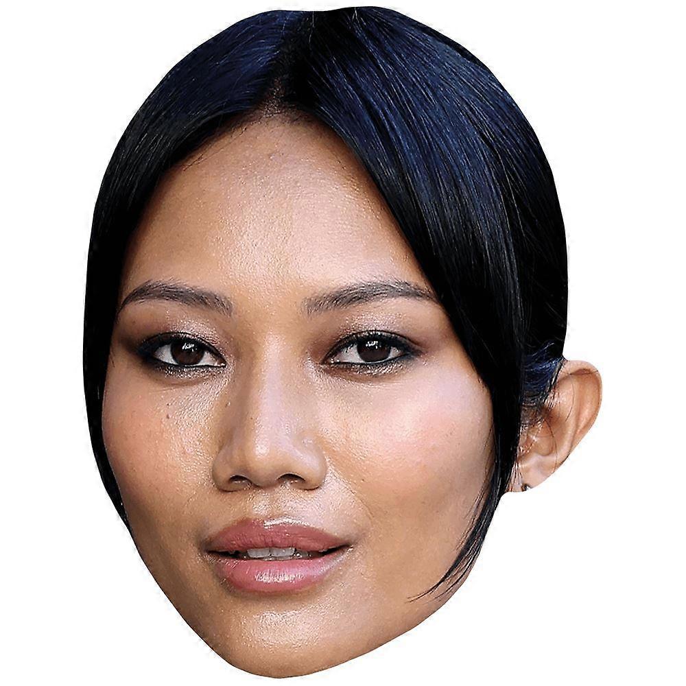 Jutamat Lamoon (Makeup) Celebrity Mask, Flat Card Face