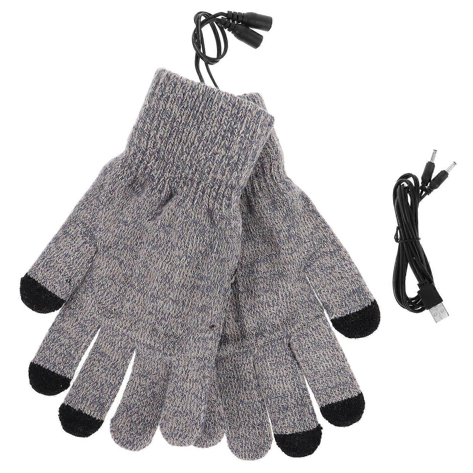 USB Heated Gloves for Cold Weather Outdoor Activities