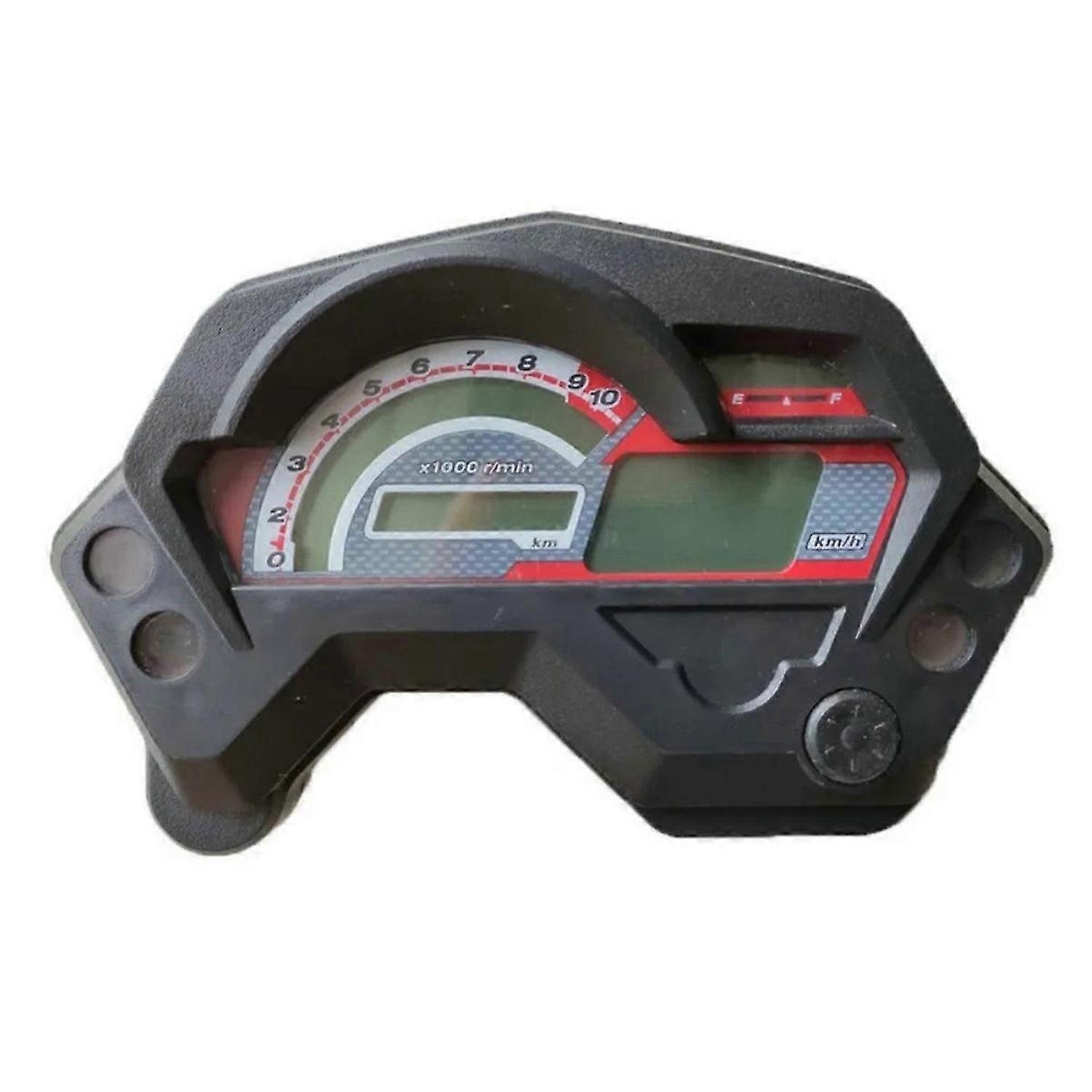 Motorcycle Speedometer 10000 Rpm Tachometer Dashboard LCD Screen Display Indicator Gauge for FZ16 FZ