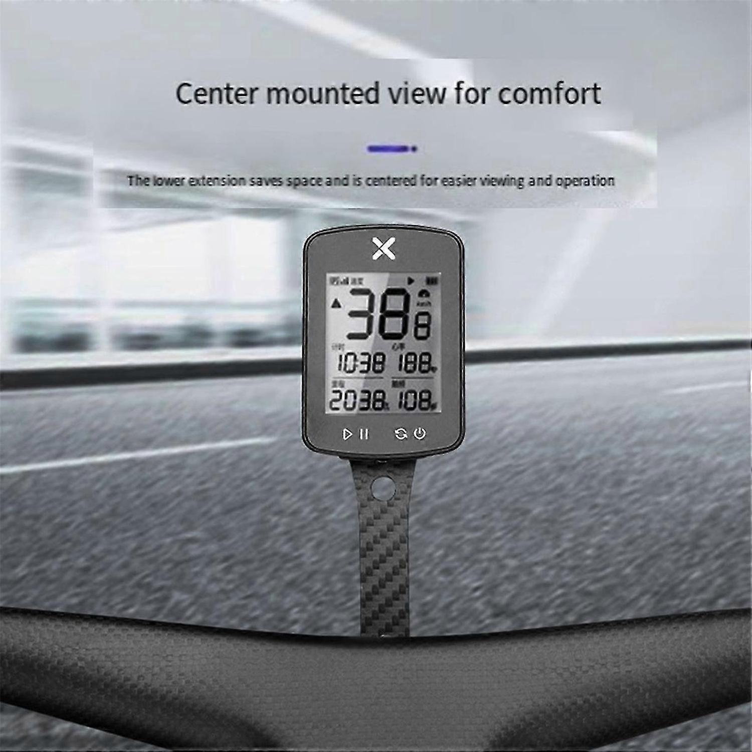 G2 Plus GPS Fahrradcomputer Fahrrad Wireless Tachometer Bluetooth Tracker Wasserdichtes Rennrad Od