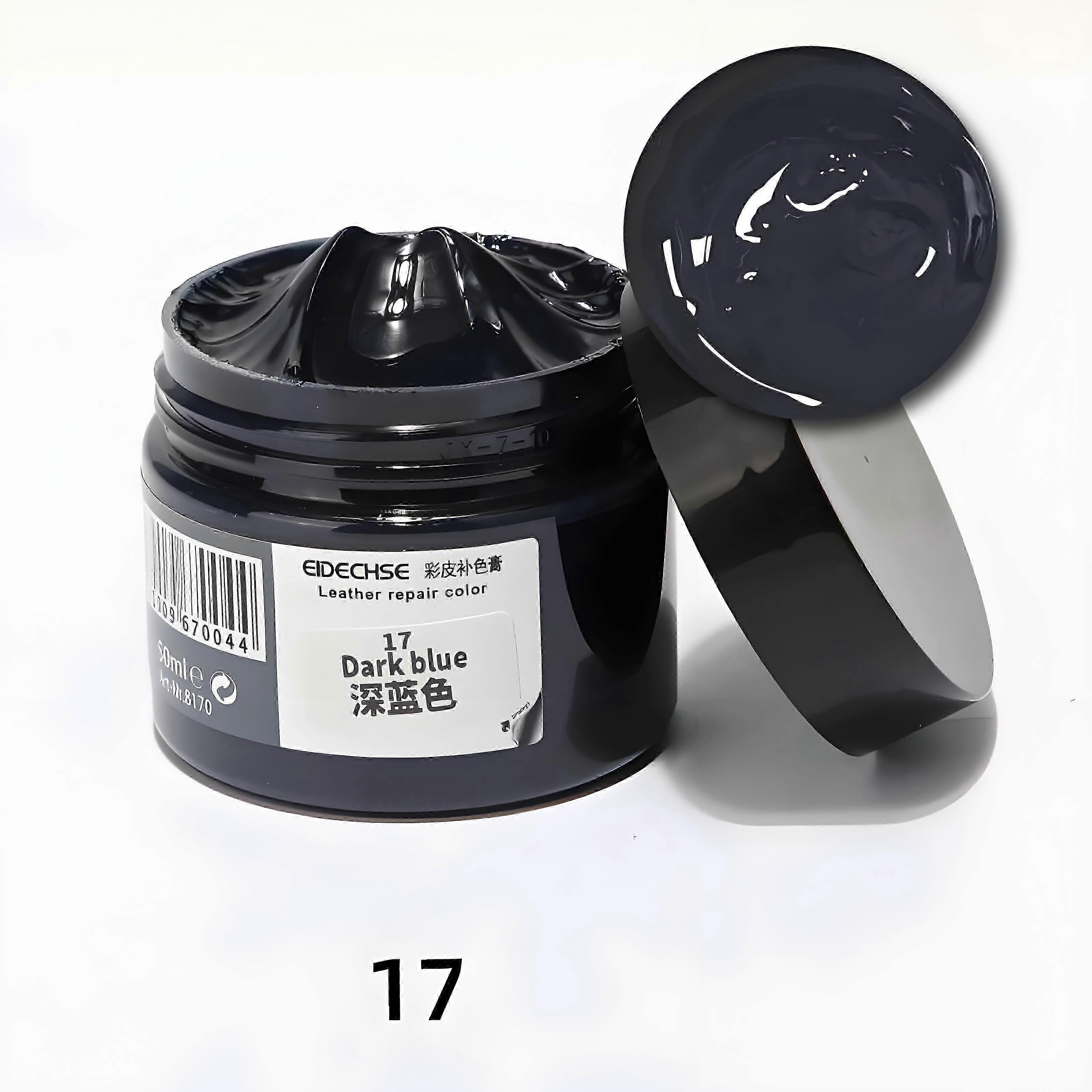 lämplig för 50ml Läder Reparation Cream Filler Compound Läder Restaurering För Sko CarSeat Soffa Kappor Hål Scratch Crack Restore Reparation Färg-jc