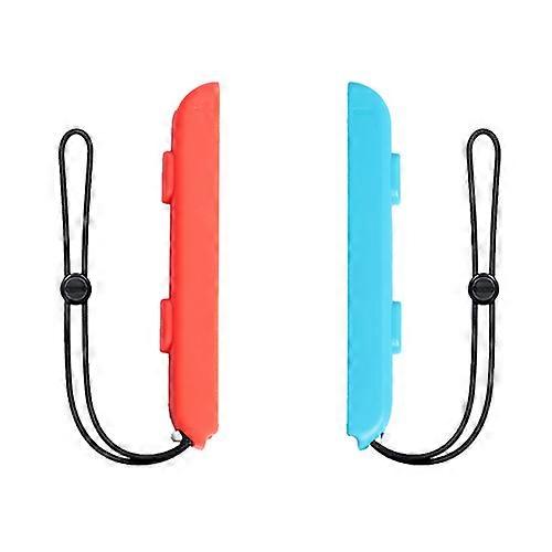 Joy-Con Carrying Hand Wrist Strap Rope Lanyard For Nintendo Switch Controller 1 Pair (Red Blue)