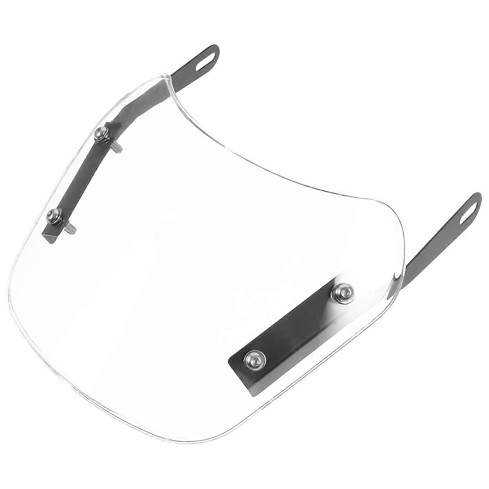 Motorcycle Windshield Modification Front Baffle Retro Design Wind Protection 1Pack