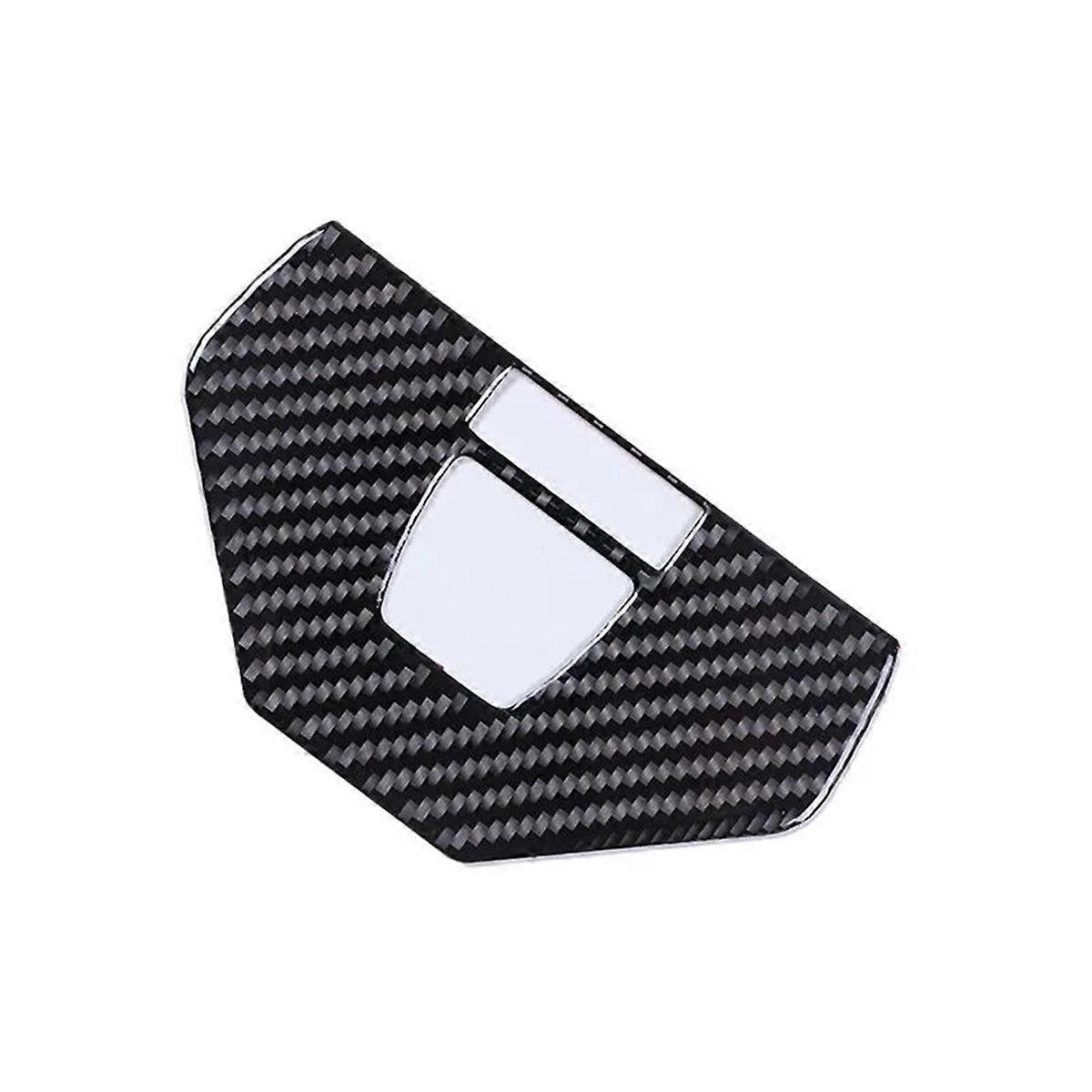 for X3 G01 2022 Soft Carbon Fiber Car Emergency Light Switch Frame Trim Car Interior Car Accessory