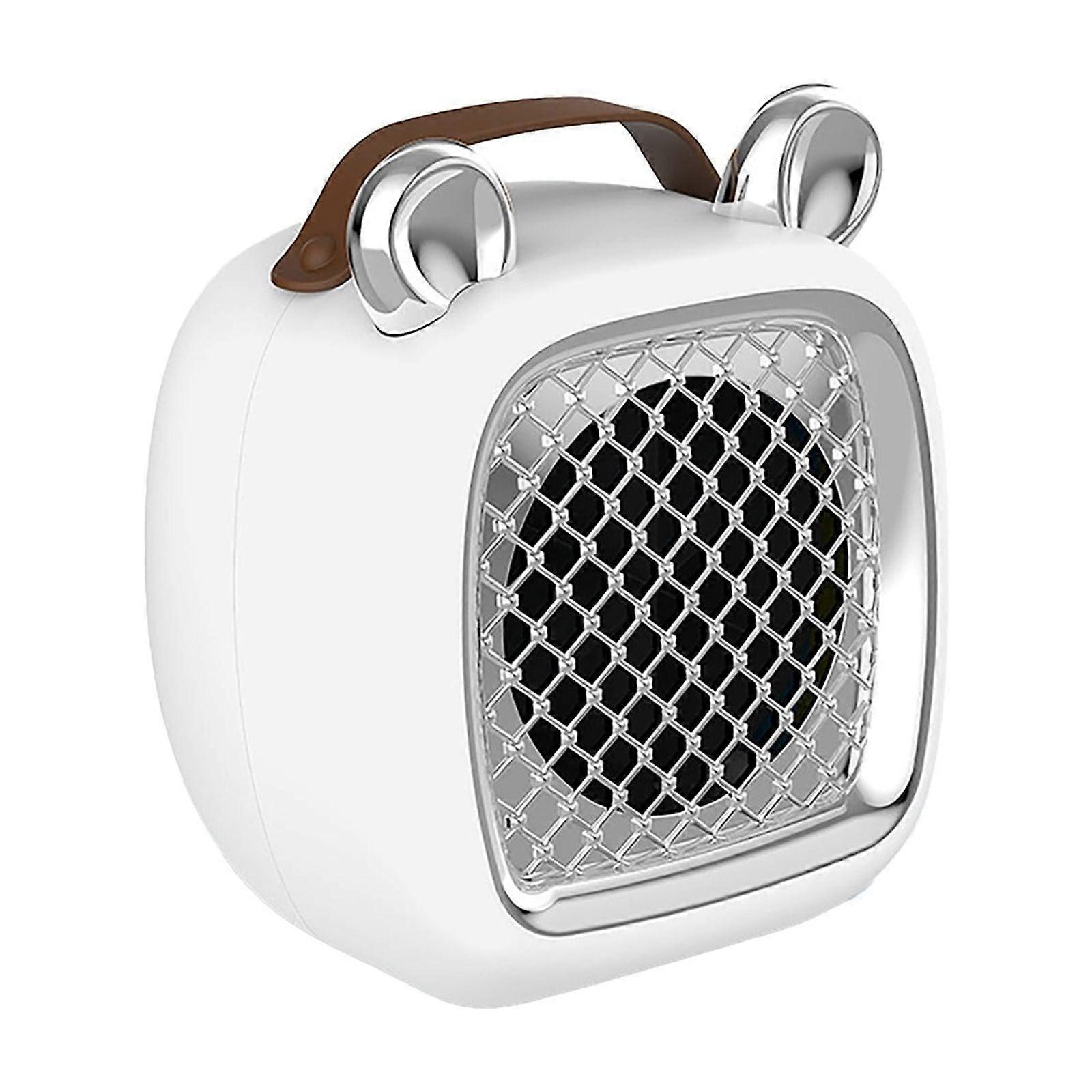 Portable Space Heater for Indoor Use, Mini Desk Heater for Bedroom, Office, and Small Spaces, Compatible with Various Outlets