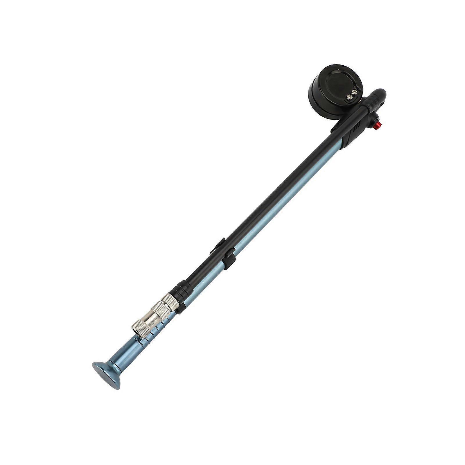Shock Pump with Gauge 300psi High Pressure Air Portable Mini for Front Fork Rear Suspension Motorcycle Black